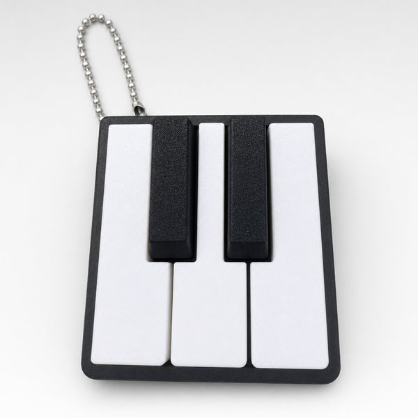 Seoul Street Piano Keys Clicker Key Ring
